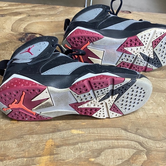 Nike Jordan 7 Retro Sport Fuchsia GS 2015 Grade School Size 5.5Y - Picture 3 of 6